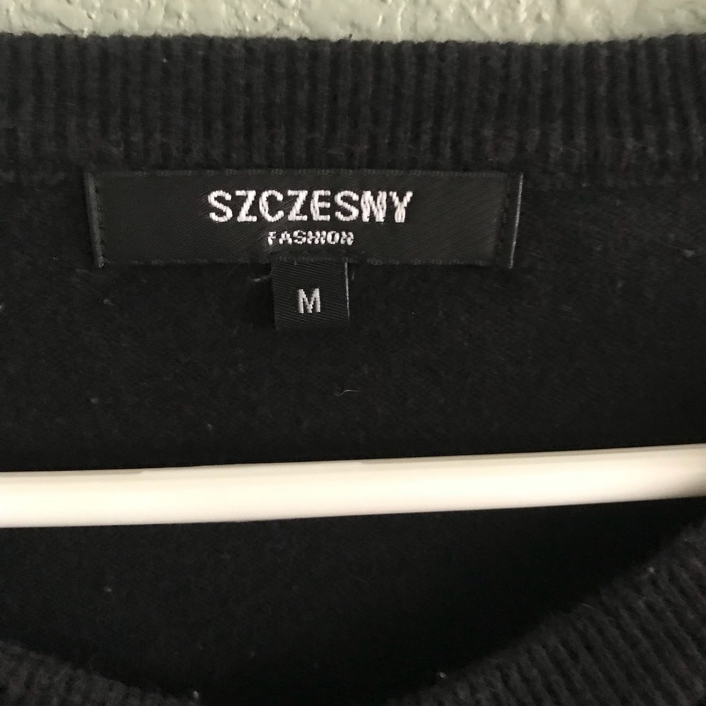 Scaly Black Sweater - Picture 3 of 4
